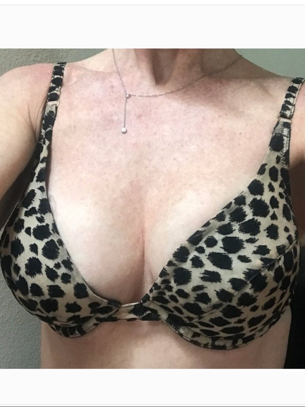 Victoria Secret animal print bra